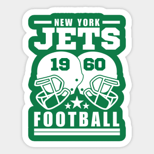 New York Jets 1960 American Football Retro Sticker